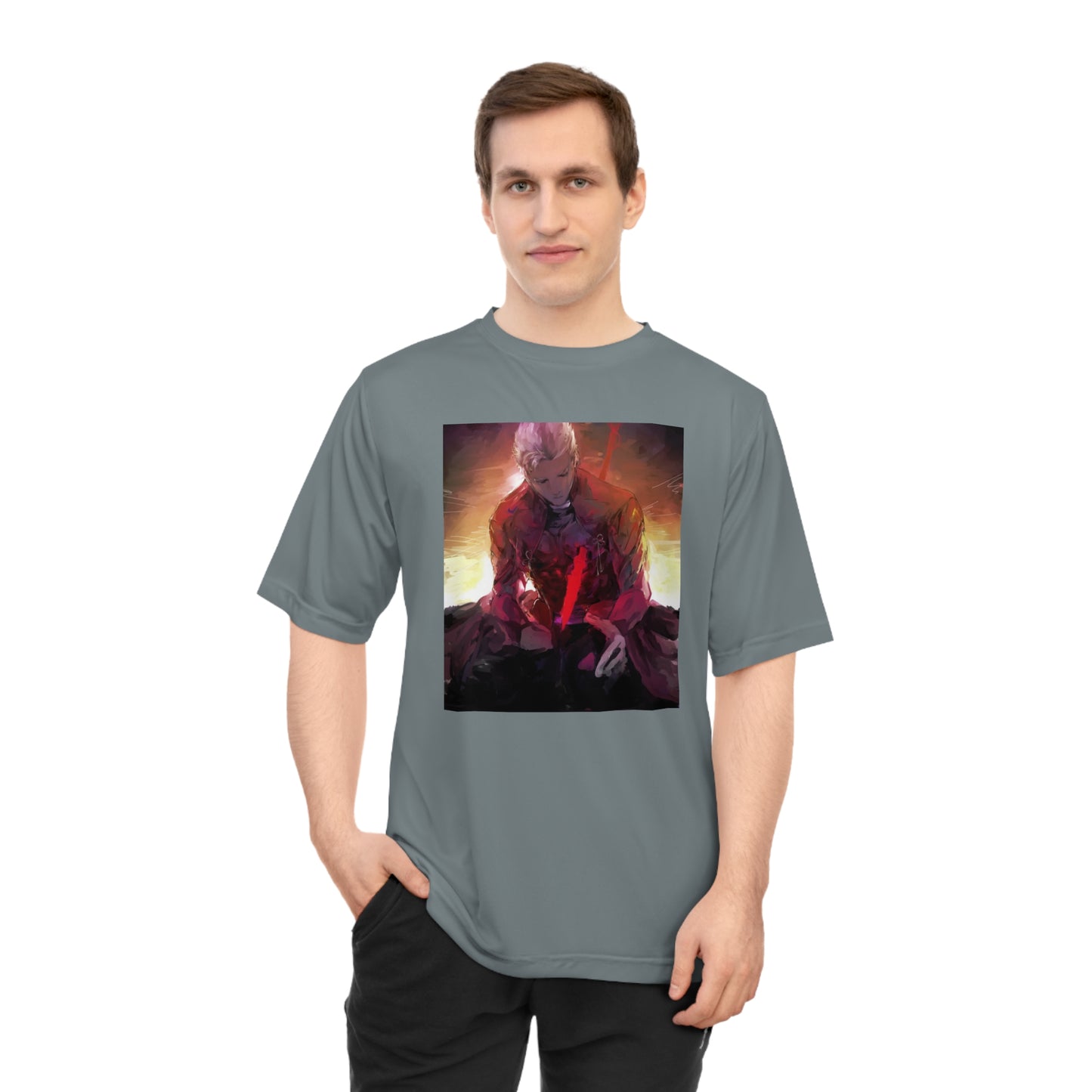 Unisex Graphic Zone Performance T-Shirt - Stylish Workout Tee, Anime Aesthetic Shirt, Casual Fitness Apparel, Gift for Gamers, Cool [...]